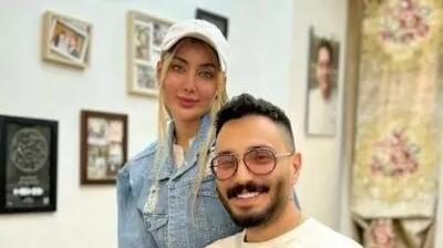  جشن عروسی لاکچری آرین بهاری از پازل بند، لباس عروس همسرش چشم‌ها را خیره کرد!