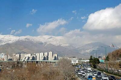 کاهش نسبی دمای هوا در شمال شرق و شرق کشور