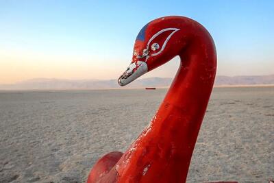  تصاویر؛ دریاچه مهارلو؛ نگین خشکیده استان فارس در انتظار باران