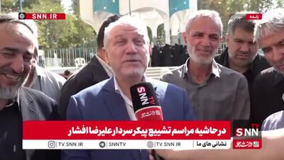  سرلشکر صفوی: امیدواریم خداوند مرگ ما را یک مرگ خوب قرار بدهد/ دلم نمی‌خواهد در رختخواب و استخر بمیرم