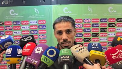  میلاد فخرالدینی: وقتی تیمی جلو می‌افتد، برای بالا آمدم نفس بازیکنان خود را به زمین می اندازند