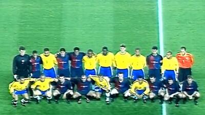  تقابل تاریخی بارسلونا و تیم ملی برزیل در سال 1999