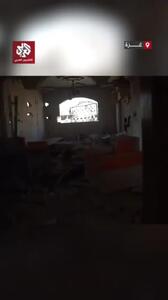  انتشار برای نخستین بار؛ لحظات اولیه حاضر شدن سربازان رژیم صهیونیستی بالای سر پیکر شهید سنوار + فیلم