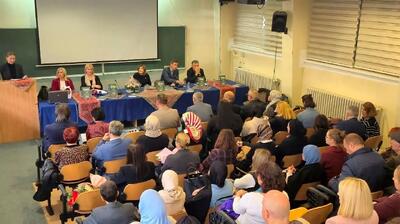  کتاب «فرهنگ واژگان فارسی در زبان بوسنیایی» در دانشگاه سارایوو رونمایی شد