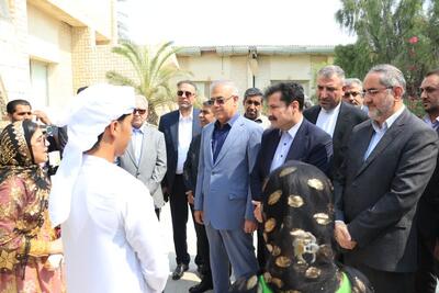  معاون رئیس‌جمهور وارد قشم شد