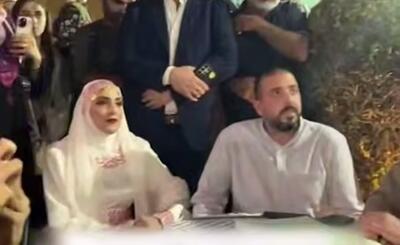  ببینید/ مراسم ازدواج آزاده فلسطینی بعد از آزاد شدن از زندان رژیم صهیونیستی