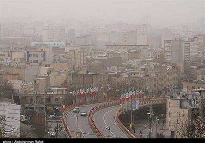 هوای تهران ناسالم و در وضعیت نارنجی است