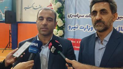  مرادی: تقویم ورزشی وزارت نیرو در ۲۵ رشته تهیه شده است
