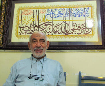  کاتب نور؛ هنر خوش‌نویسی در دستان محمد نعمتی