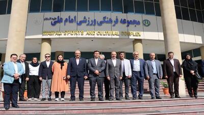 بازید مسئولان فدراسیون همبستگی کشور‌های اسلامی از امکانات ورزشی دانشگاه آزاد - پارس فوتبال