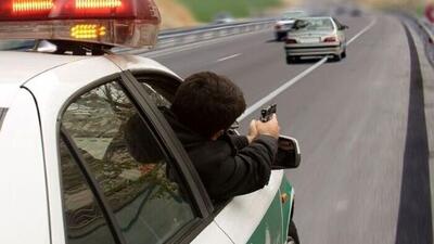  فیلم صحنه‌های نفس‌گیر / پلیس برای دستگیری مجبور به تیراندازی شد