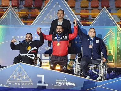  موفقیت ورزشکار کرمانی در مسابقات پاراقهرمانی جهان مصر ۲۰۲۵