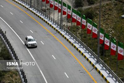  ترافیک سنگین در محورهای منتهی به شمال