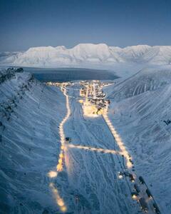  عکس: نمایی بسیار زیبا از دروازه ی ورودی قطب شمال