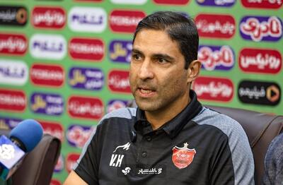  هاشمیان: هدف پرسپولیس ارائه بازی‌ تماشایی و نتیجه‌ قاطع است