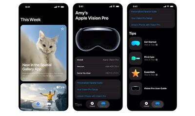  با اپلیکیشن اختصاصی ویژن پرو برای آیپد مدیریت محتوای فضایی آسان‌تر می‌شود