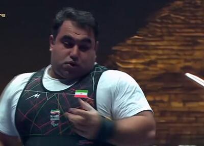 کسب مدال طلا توسط احمد امین زاده