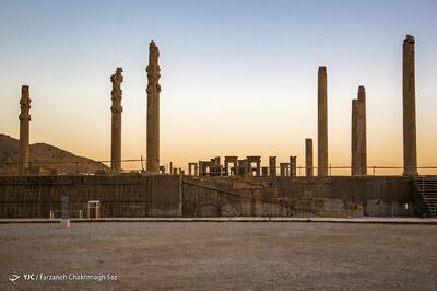  تخت جمشید، شکوه جاودانه ایران باستان در دامنه کوه رحمت + فیلم