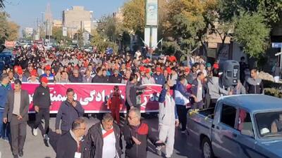  برگزاری همایش پیاده‌روی خانوادگی در باسمنج