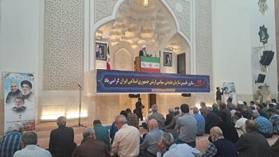  تاکید خطیب جمعه گرگان بر لزوم حمایت از محرومان و رونق تولید ملی
