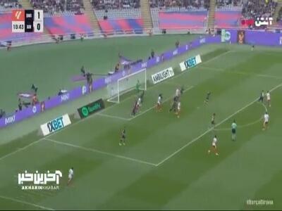 قیچی برگردون تماشایی؛ گل اول خیرونا توسط ویتسل