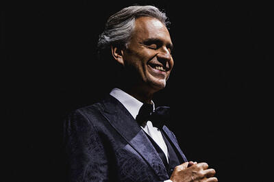  بوچلی خواننده سرشناس به دیدار ترامپ رفت