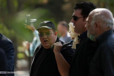  چهره‌های مشهور در مراسم خاکسپاری سعید مظفری