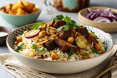  طرز تهیه پلو عربی؛ غذای خوشمزه و مجلسی