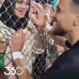  شادی عاشقانه ستاره خیبر با همسرش بعد از شکست پرسپولیس