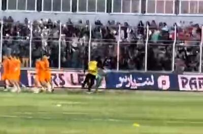 تکل گتوزویی مأمور انتظامی در بازی پرسپولیس!