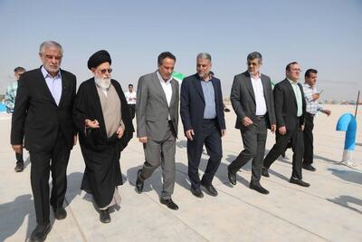  مخزن ذخیره آب شهید موسوی یزد افتتاح شد