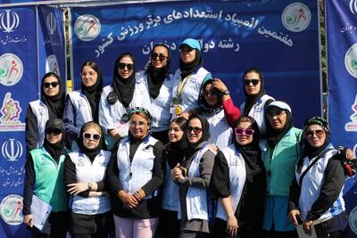  قهرمانی آذربایجان شرقی در  بخش انفرادی مسابقات دواتلون دختران المپیاد استعداد‌های برتر