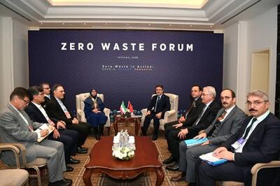  دیدار معاون رئیس‌جمهور با وزیر کشاورزی ترکیه در استانبول