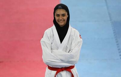  ساغر جندقی از سمنان، مدال نقره‌ی کاتای انفرادی کاراته را در المپیادِ هفتم استعداد‌ها کسب کرد