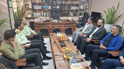  دیدار دیناروند با فرمانده انتظامی لرستان/ تاکید بر ترویج فرهنگ ایثار و شهادت در عرصه  ورزش