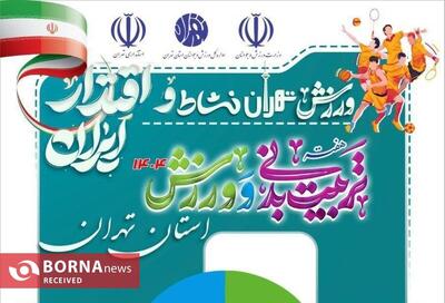  به مناسبت روز تربیت بدنی و ورزش  26 مهر ماه، تمامی اماکن ورزشی تحت پوشش اداره کل ورزش و جوانان استان تهران رایگان است