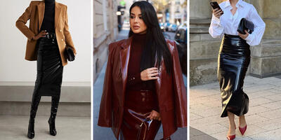  دوره زمانه چرم‌های مات تمام شد؛ ست کردن چرم‌های براق را یاد بگیرید - چی بپوشم