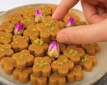  طرز تهیه شیرینی نخودچی خانگی رژیمی و سالم، بدون شکر و بدون فر !