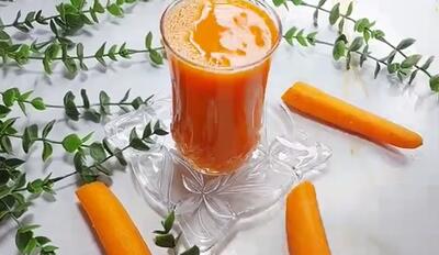  طرز تهیه آب هویج بازاری / اصولی ترین روش گرفتن آب هویج
