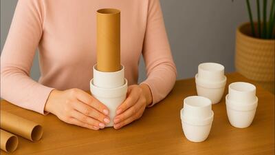  ایده های خلاقانه با درب بطری شوینده و رول مقوایی!