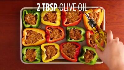  طرز تهیه بلونیز ایتالیایی یک غذای فوق العاده با فلفل دلمه ای
