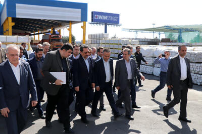  بازدید وزیر صنعت، معدن و تجارت و استاندار آذربایجان شرقی از کارخانجات گروه صنعتی آدو (WINTECH)