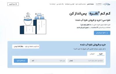  آشنایی با روند قیمت‌گذاری نقره در پلتفرم نقره‌ سی