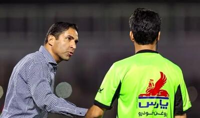 هاشمیان بعد از باخت پرسپولیس مقابل خیبر: این عادلانه نیست!