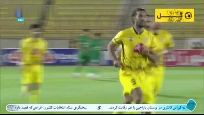 گل اول فجرسپاسی به شمس آذر + ویدئو