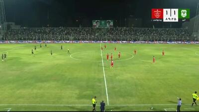 گل اول پرسپولیس به خیبر توسط عالیشاه + ویدئو