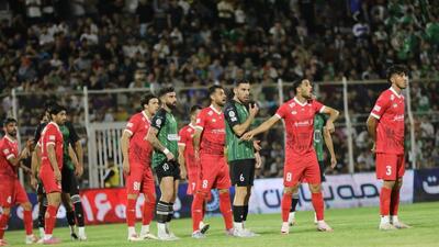 پایان نیمه اول/ خیبر یک - پرسپولیس صفر
