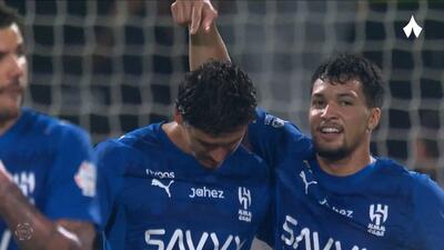  گل چهارم الهلال به الاتفاق (دبل لئوناردو)