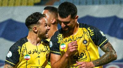 گل دانشگر مدافع سپاهان به استقلال خوزستان از زاویه دوربین فوتبالی