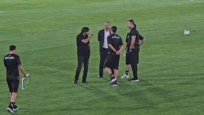 جلسه اضطراری کادر فنی پیکان بعد از شکست مقابل آلومینیوم اراک